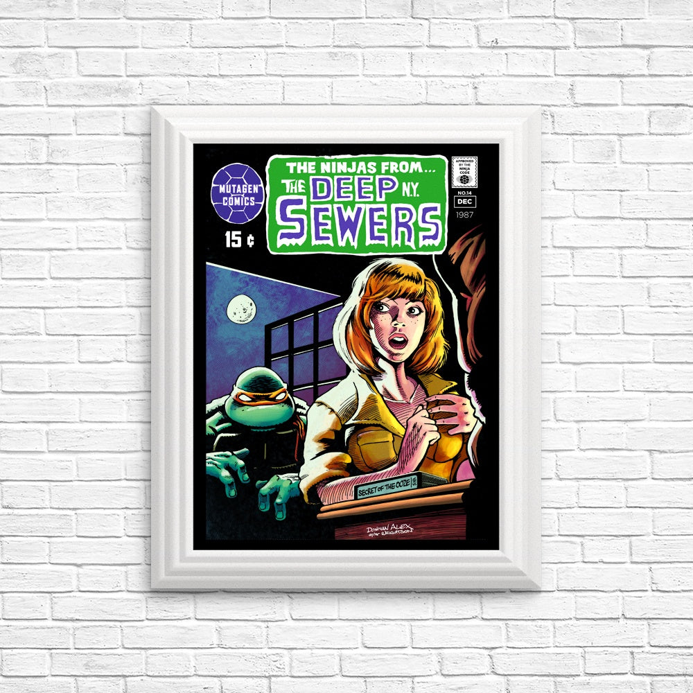 Deep Sea Ninjas - High - Quality Posters and Prints