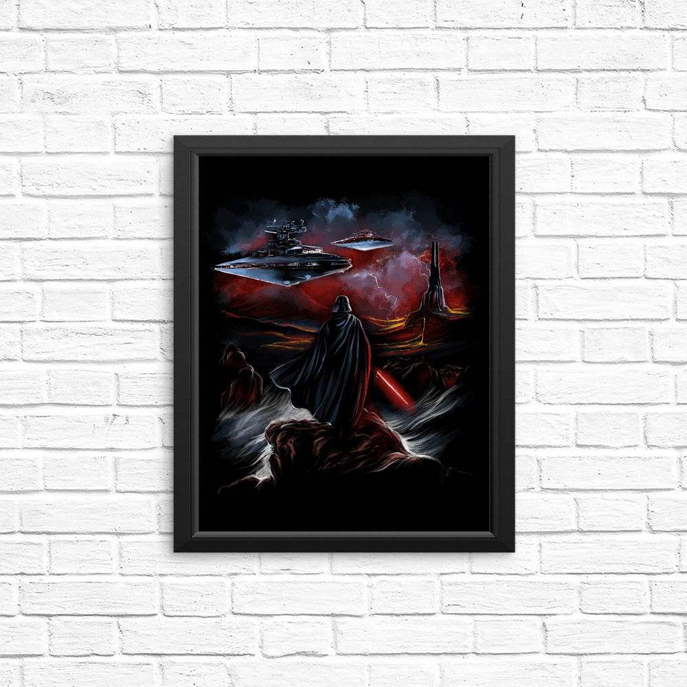 Mysterious Dark Side Wanderer - High - Quality Posters & Prints