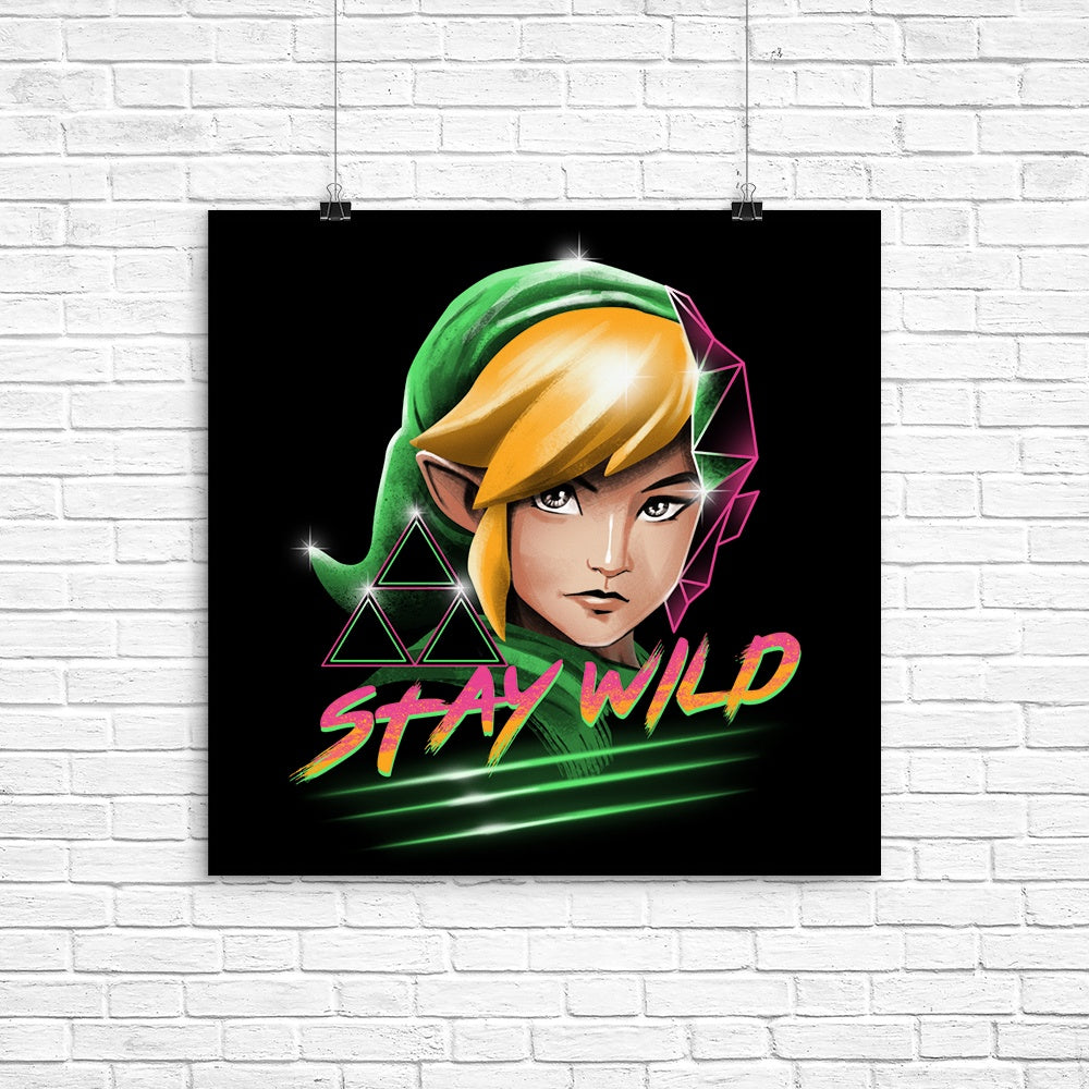Stay Wild (Alternative Version) - Decorative Poster