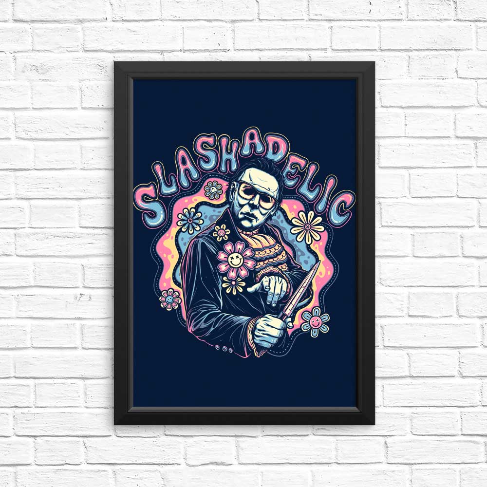 Slashadelic High - Quality Posters & Prints by Momma Gorilla