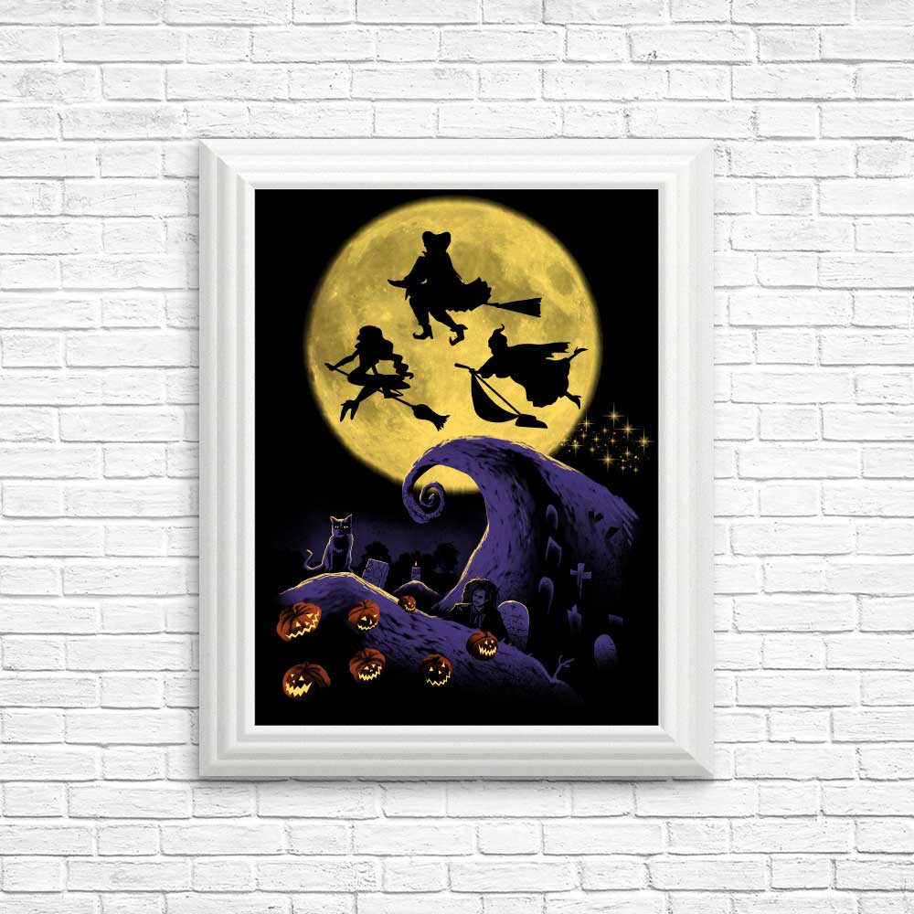 XENOS Nightmare Before Salem Wall Posters and Prints for Home Decor
