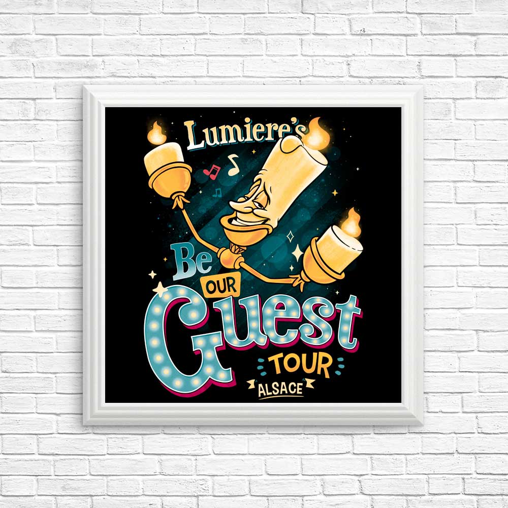 High - Quality 'Be Our Guest Tour' Posters and Prints