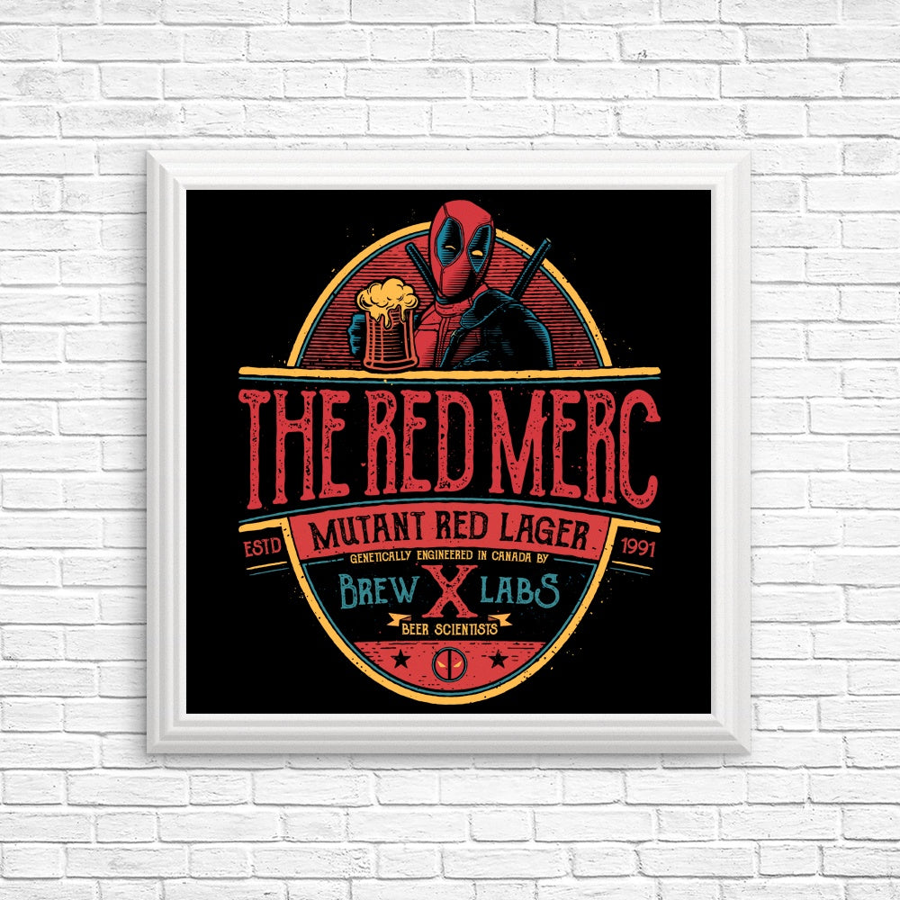 Mutant Red Lager Posters and Wall Prints