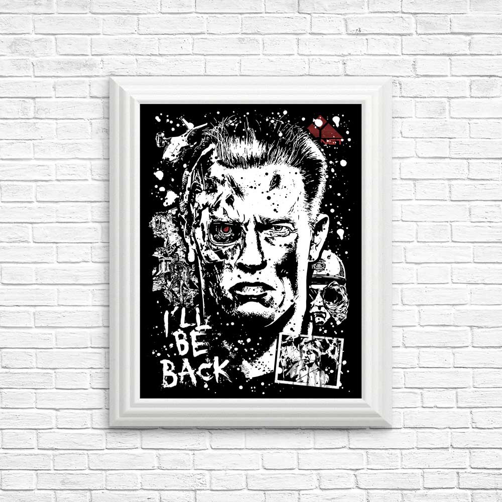 High - Quality 'I'll Be Back' Posters & Prints from Arinesart