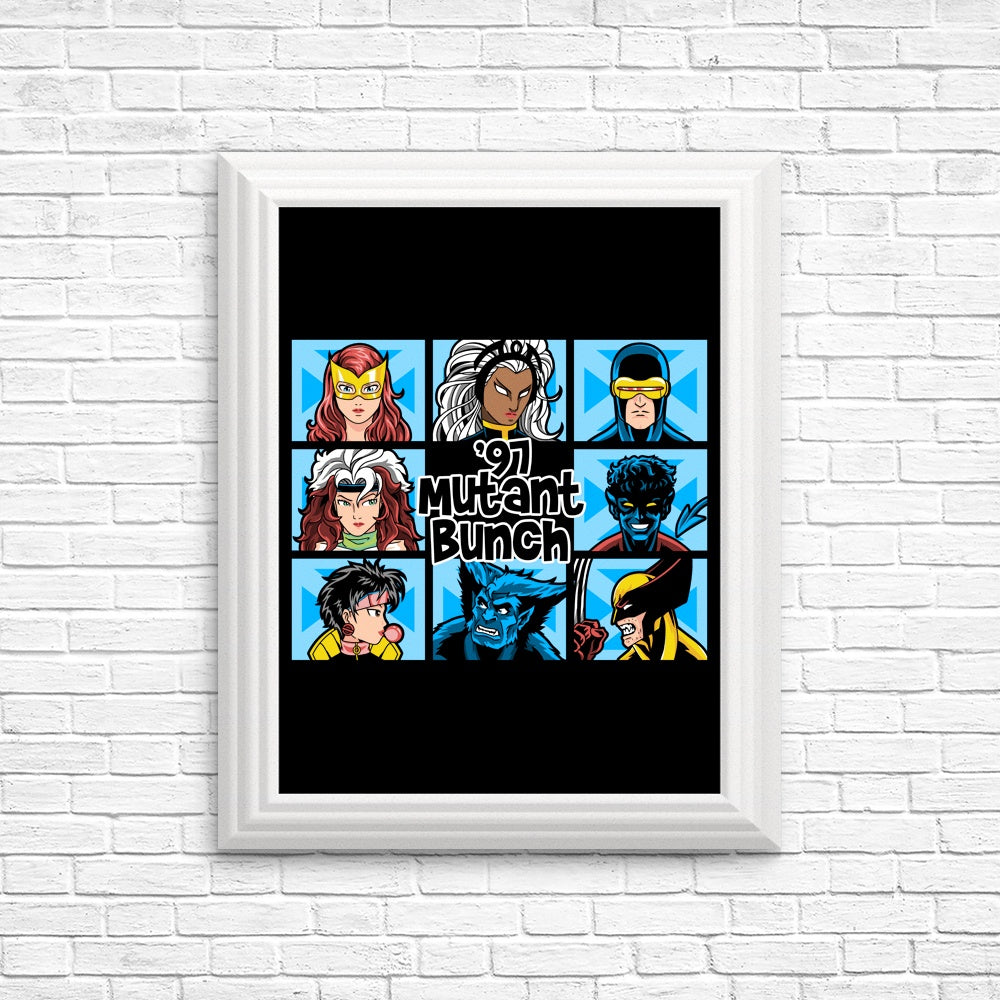 1997 Mutant Bunch High - Quality Posters and Prints