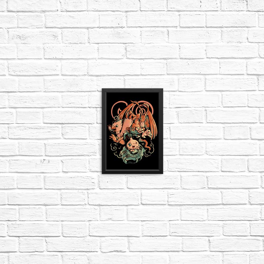 Digital Evolution of Birds - High - quality Posters & Prints