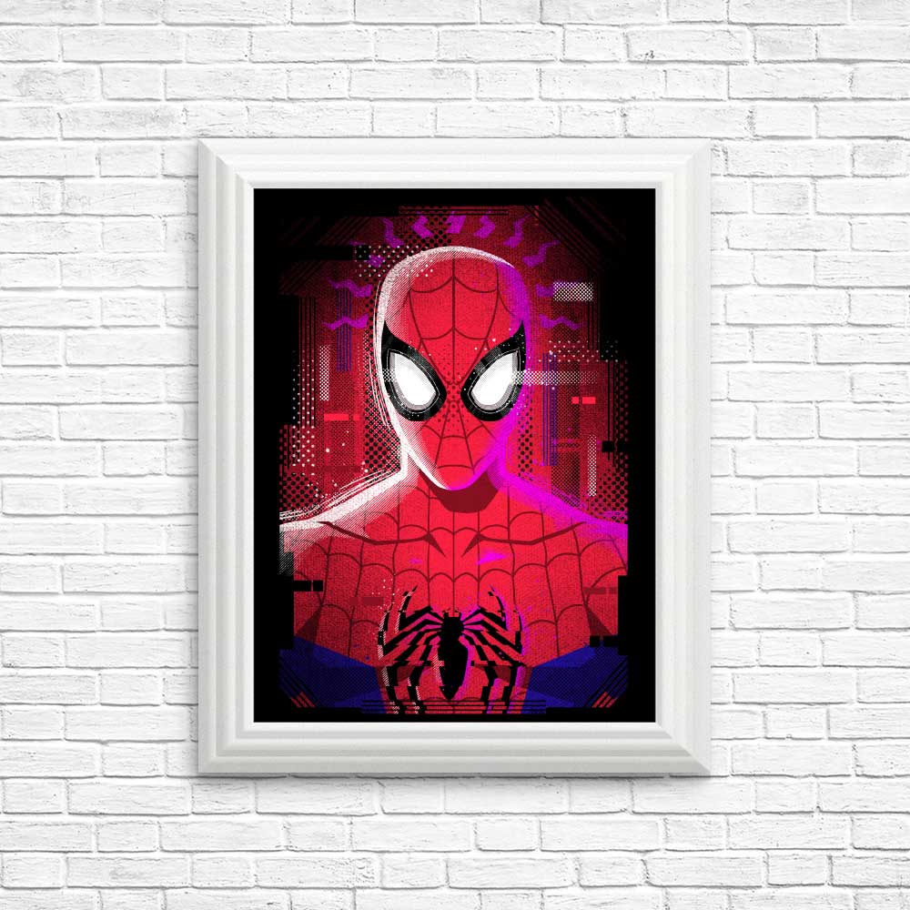 Glitched Parker Art Posters and Prints for Wall Decor