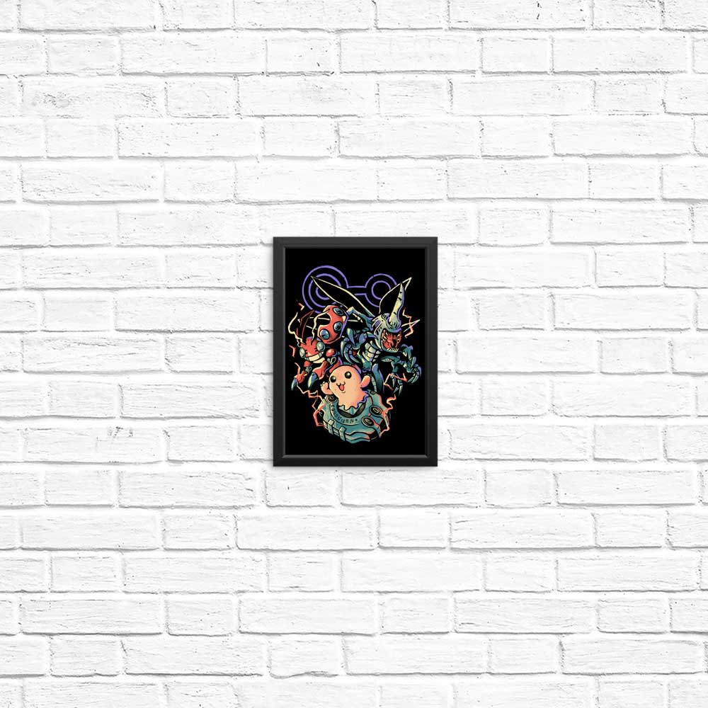 Unique Digital Insect Evolution Posters and Prints
