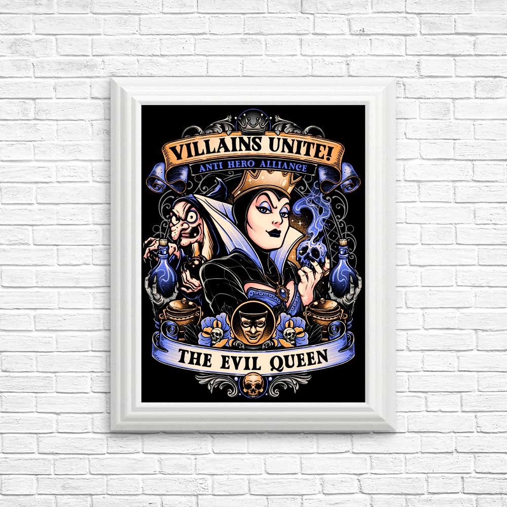 High - quality Evil Queen Posters & Prints from Momma Gorilla