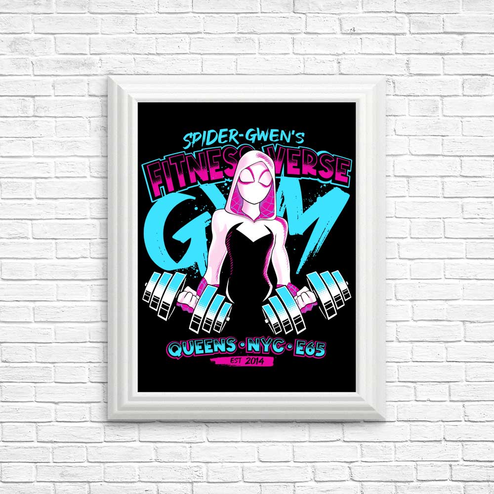 Gwen's Inspiring Fitness Verse - High - Quality Posters & Prints