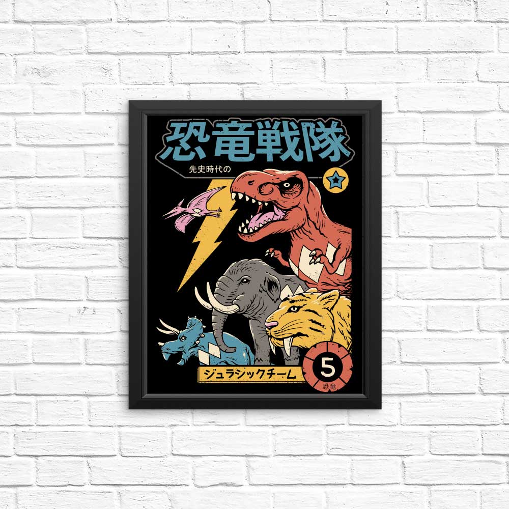 High - Quality Dino Sentai Posters and Prints from XENOS