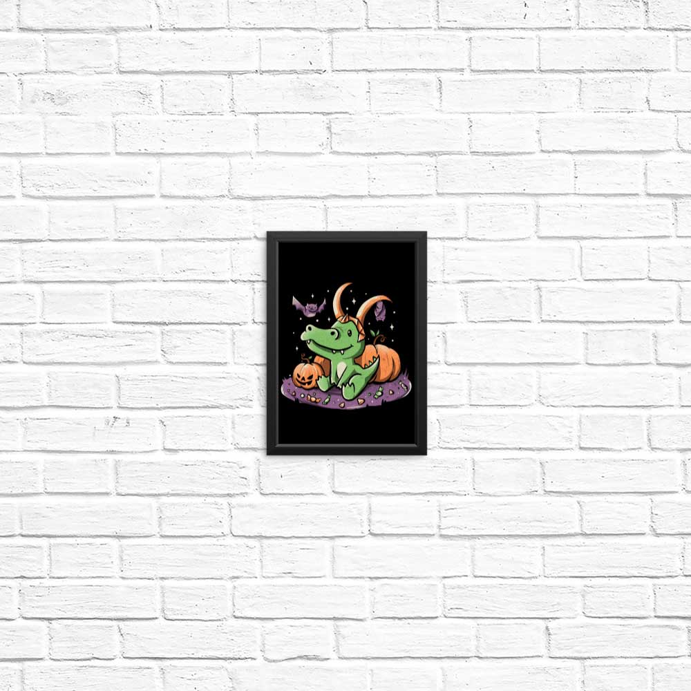 Creepy Alligator High - Quality Posters and Prints