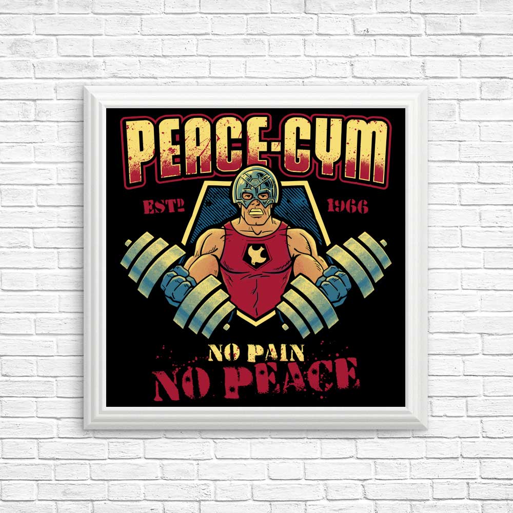 Peace Gym Decorative Posters and Prints for Your Space
