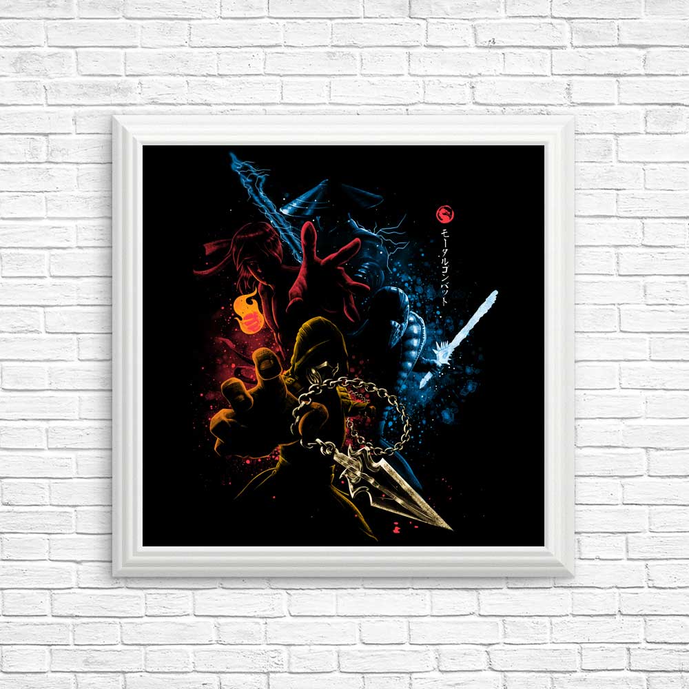 Stunning Mortal Fighters Posters and Prints from Teesgeex