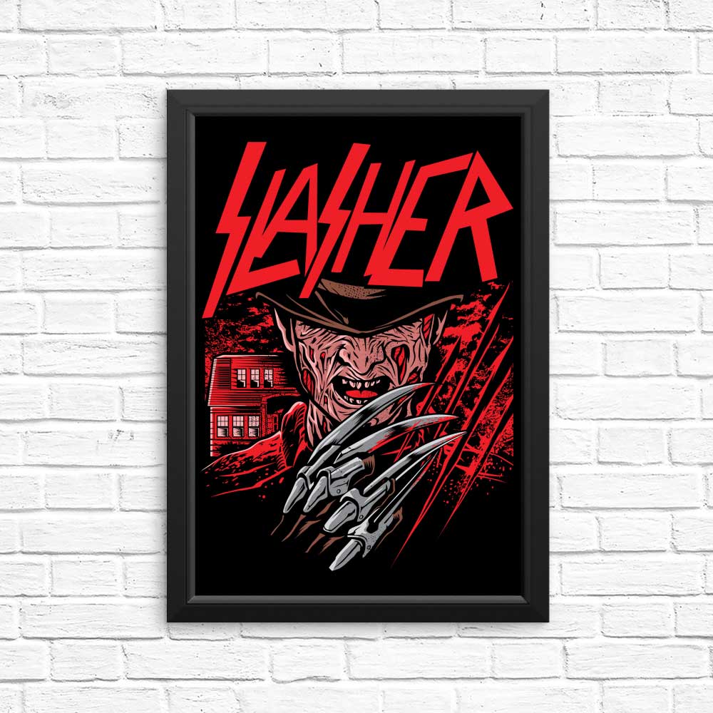 The Terrifying Nightmare Slasher - Horror Posters and Prints