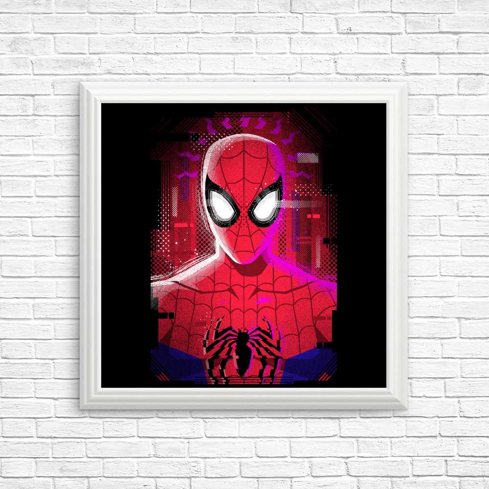 Glitched Parker Art Posters and Prints for Wall Decor