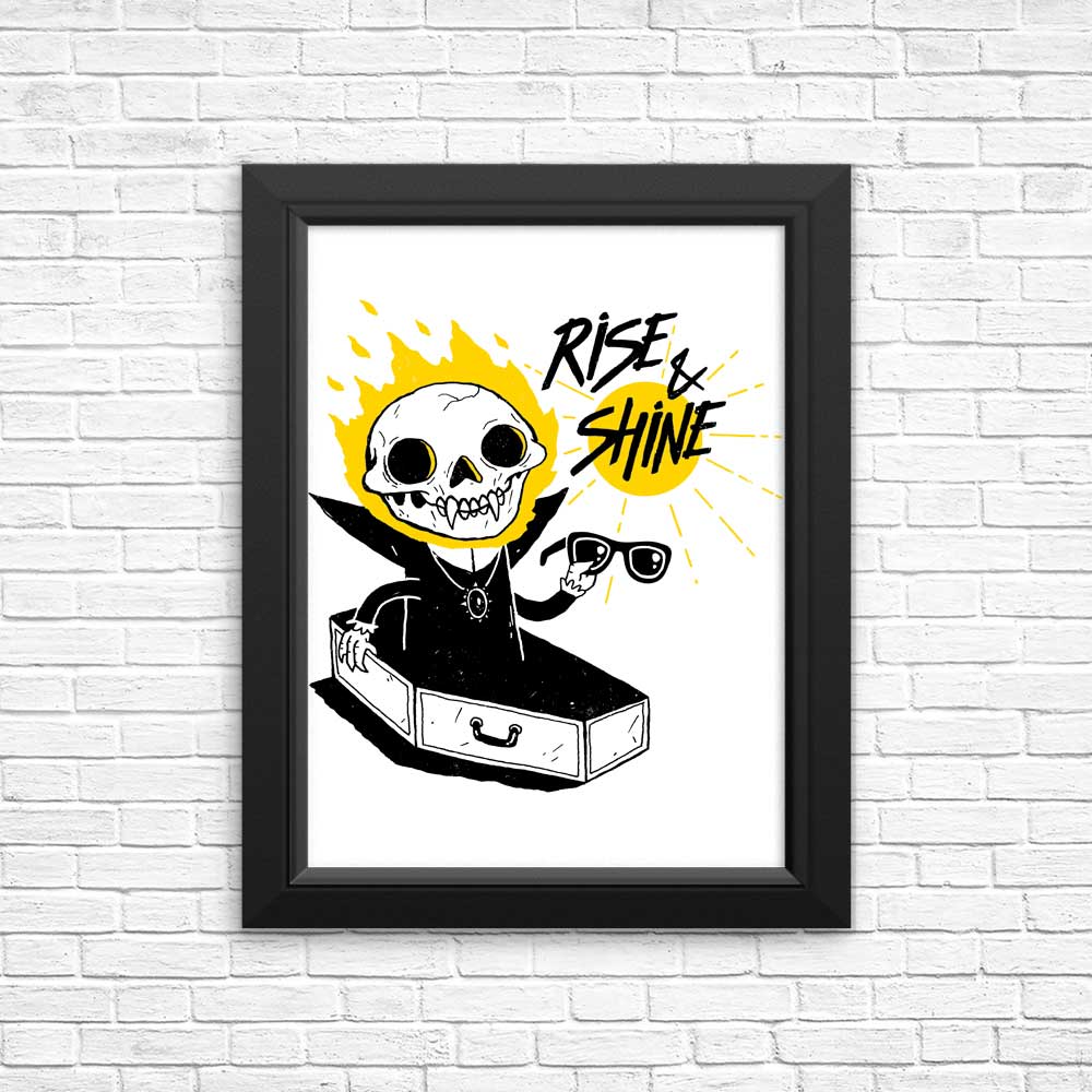 Rise and Shine Wall Decor - High - Quality Posters and Prints