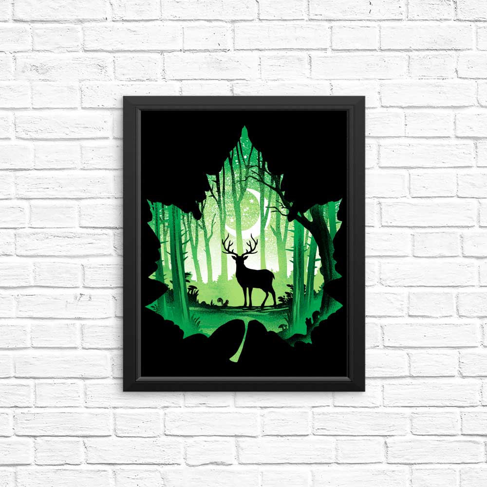 Exquisite Forest Deer Wall Posters and Prints