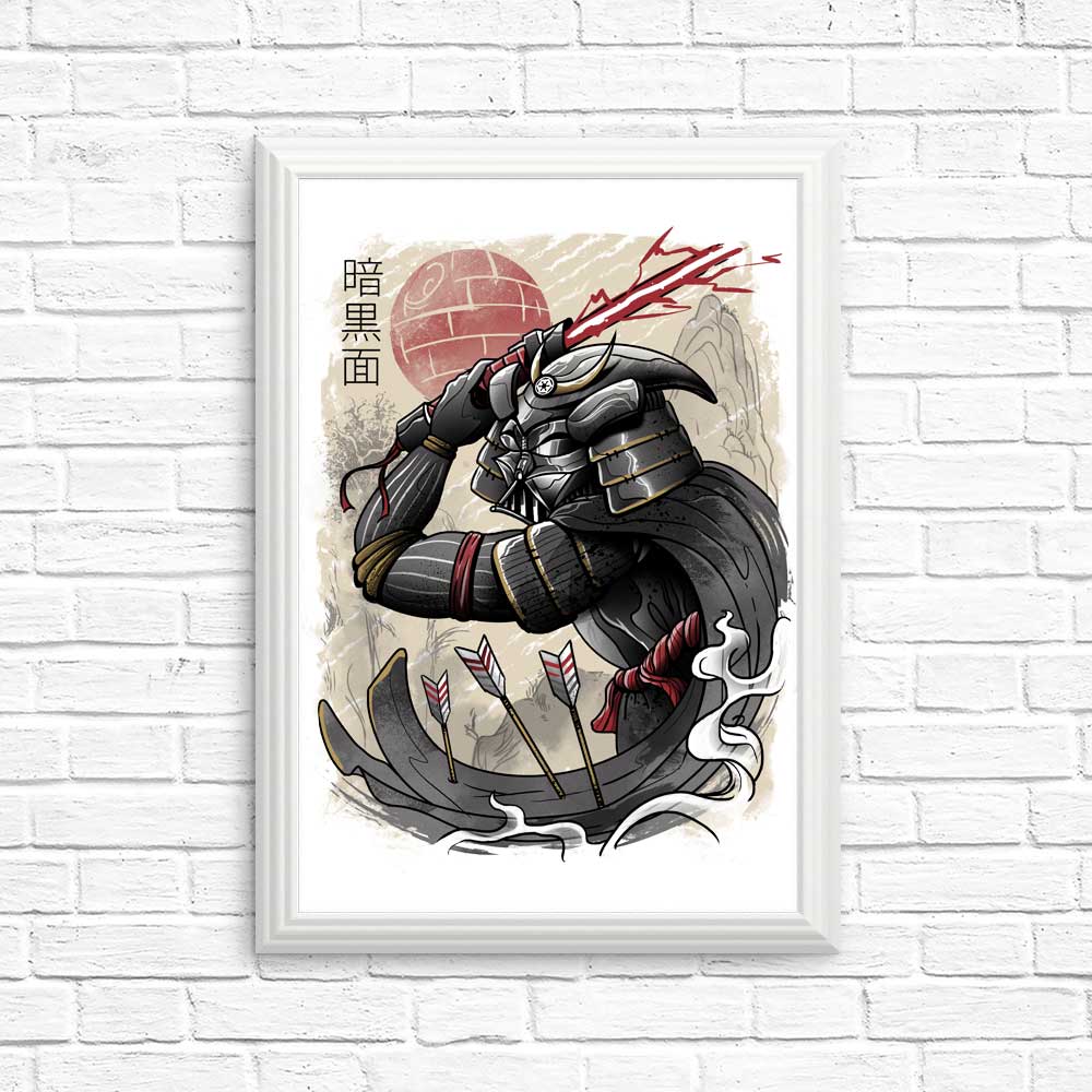 Dark Samurai Artistic Posters and Prints for Decor