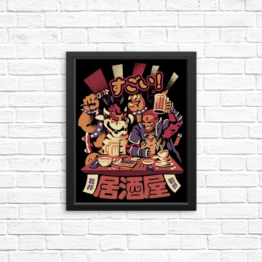 Villains Izakaya Art Posters and Prints from Ilustrata