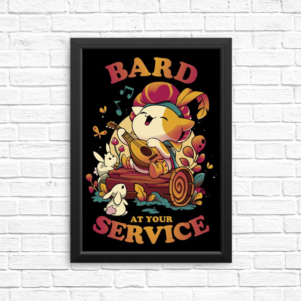 High - quality 'Bard at Your Service' Posters & Prints