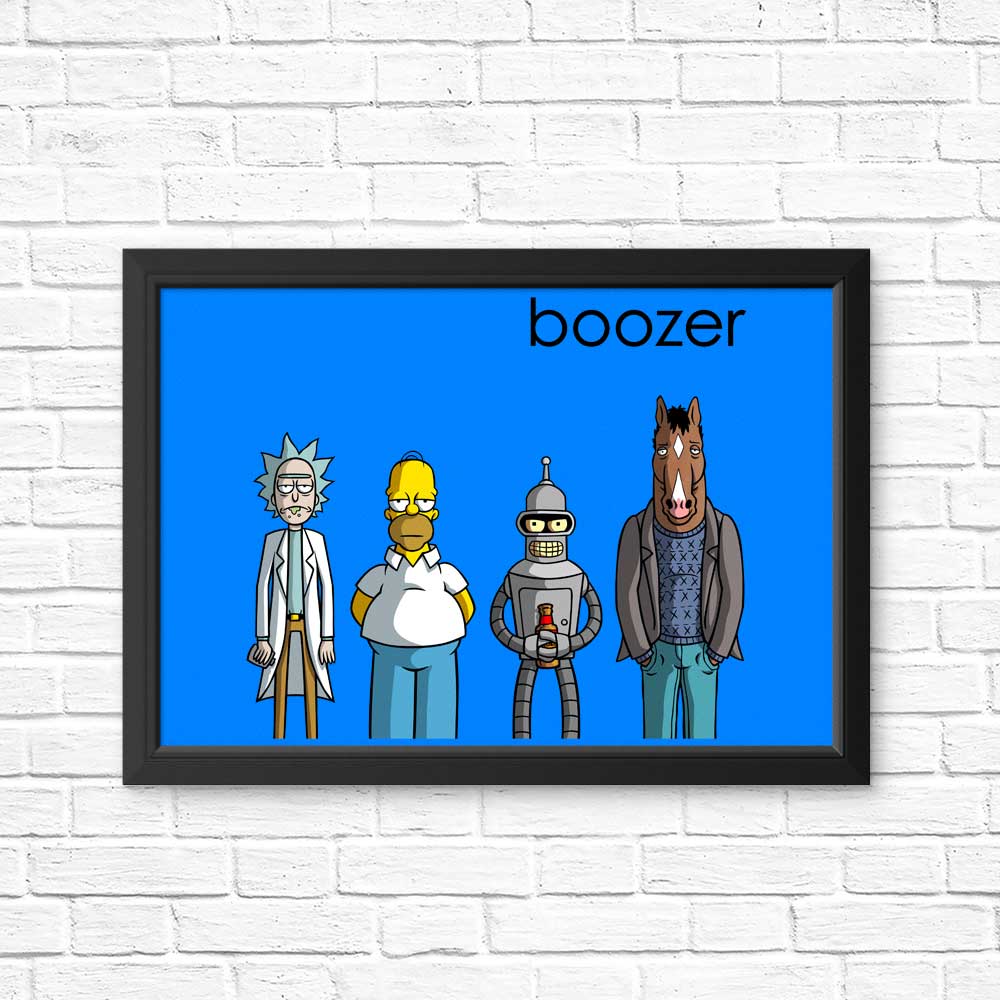 High - Quality Boozer Posters and Prints by GoodIdeaRyan