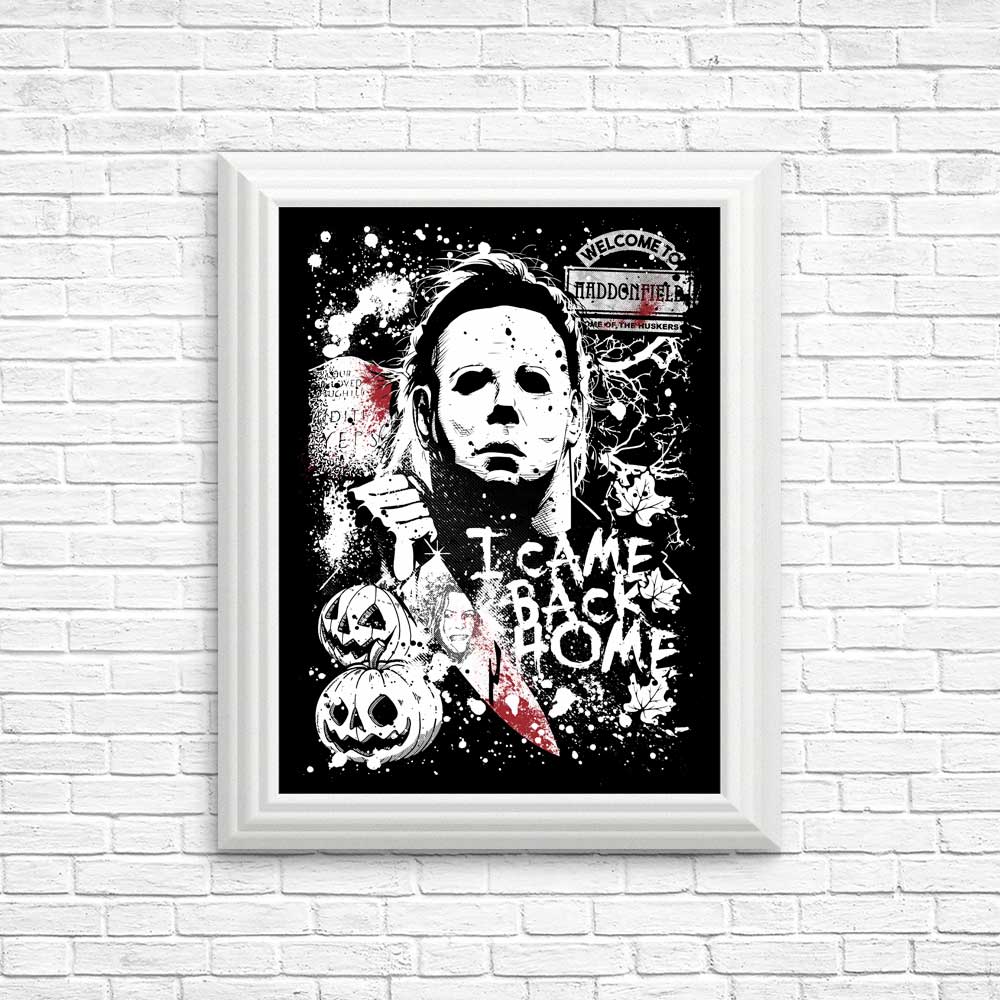 Evil in Haddonfield - High - quality Art Posters and Prints