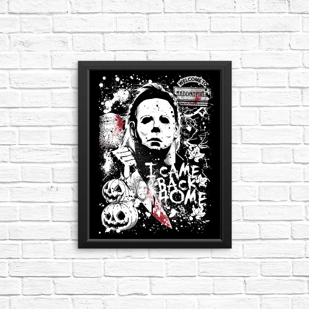 Evil in Haddonfield - High - quality Art Posters and Prints