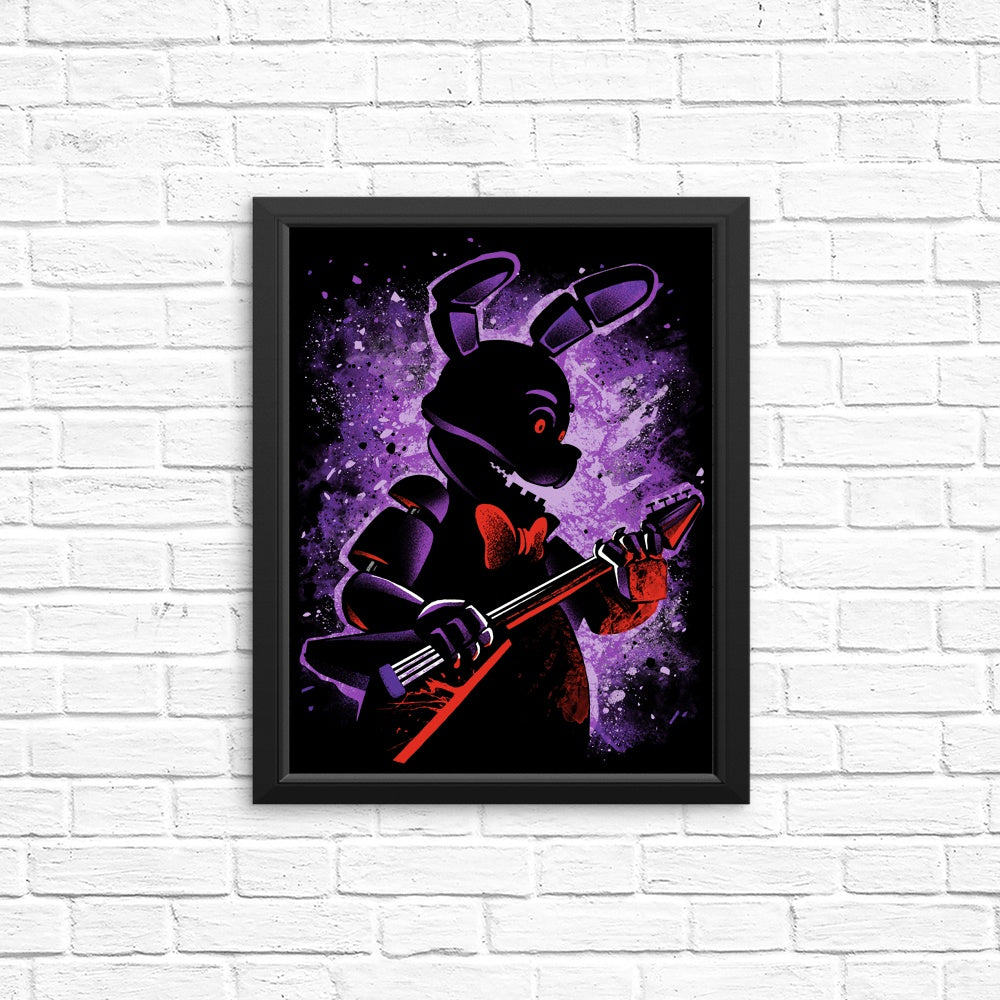 Animatronic Rabbit Wall Art - Posters and Prints