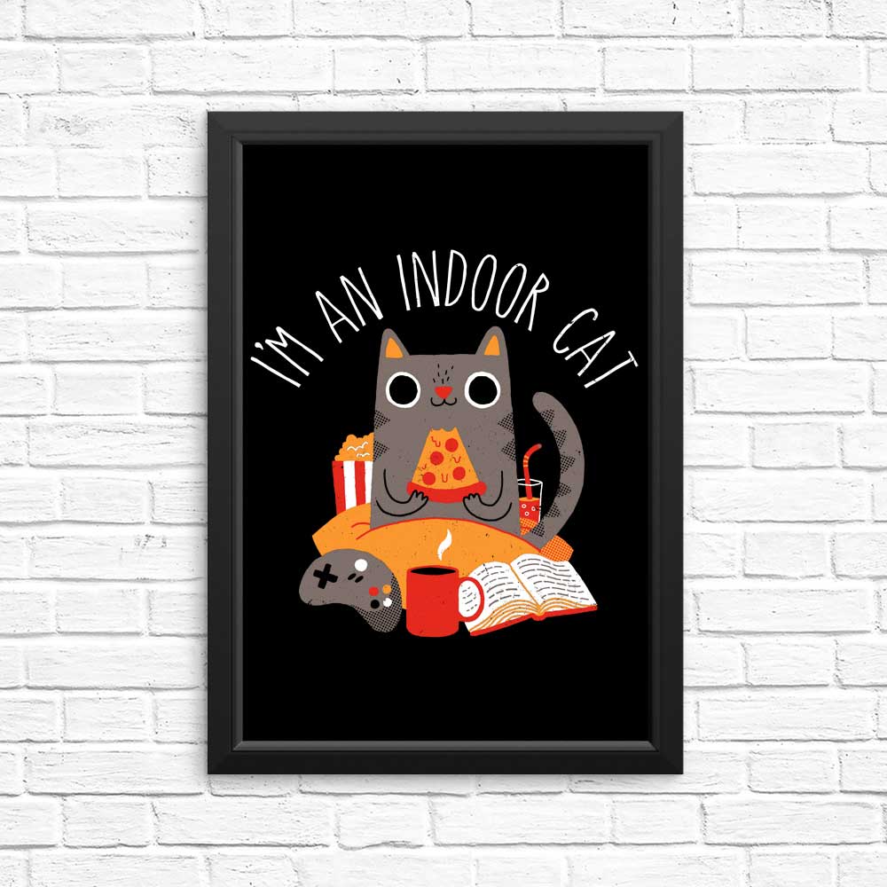 Unique Indoor Cat Posters and Prints by DinoMike