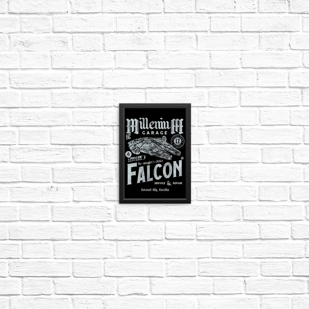 Stunning Millennium Garage Posters and Prints by Arinesart