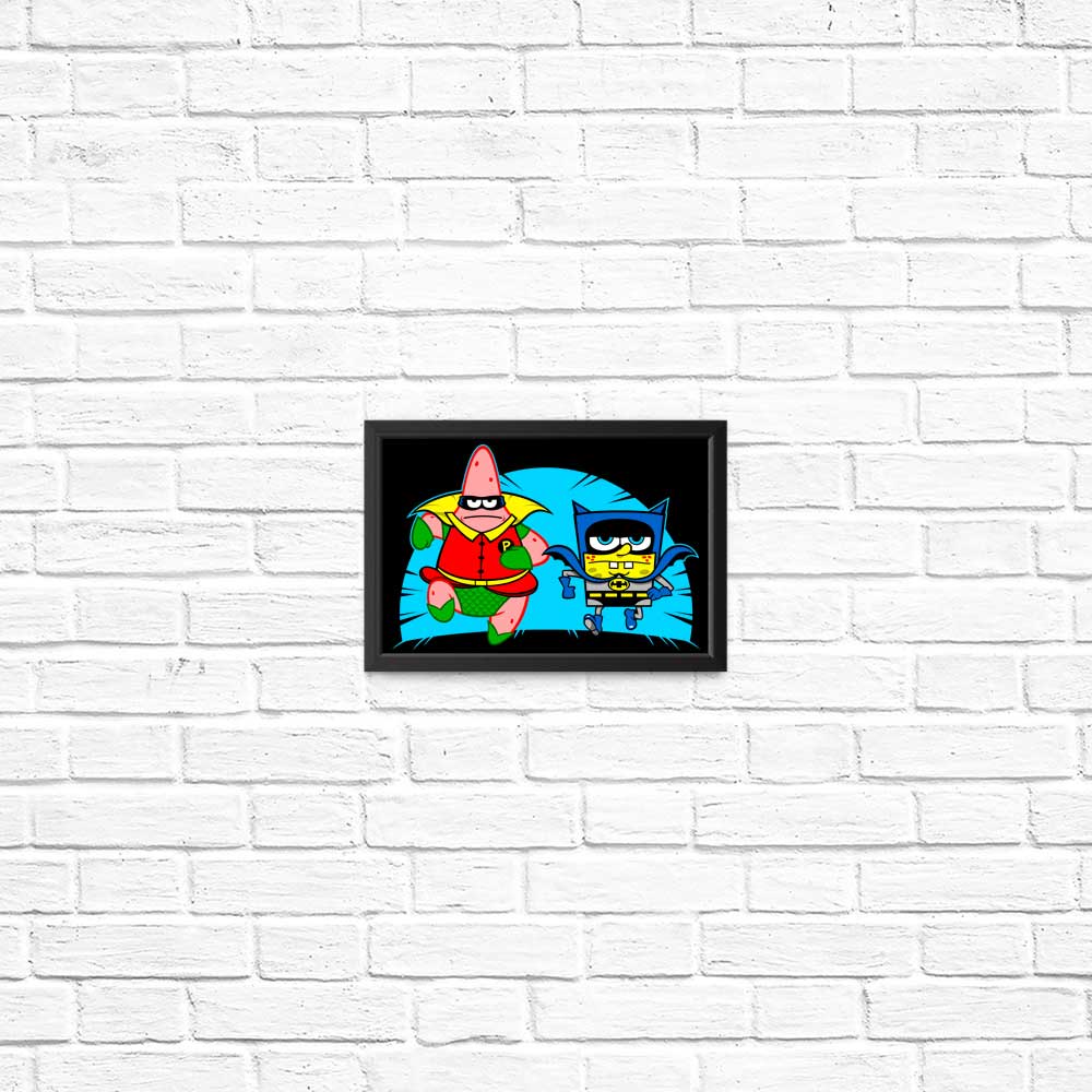 Wall Decor - Posters & Prints Featuring 'Who Lives In a Batcave Under the Sea' by Ryan Astle