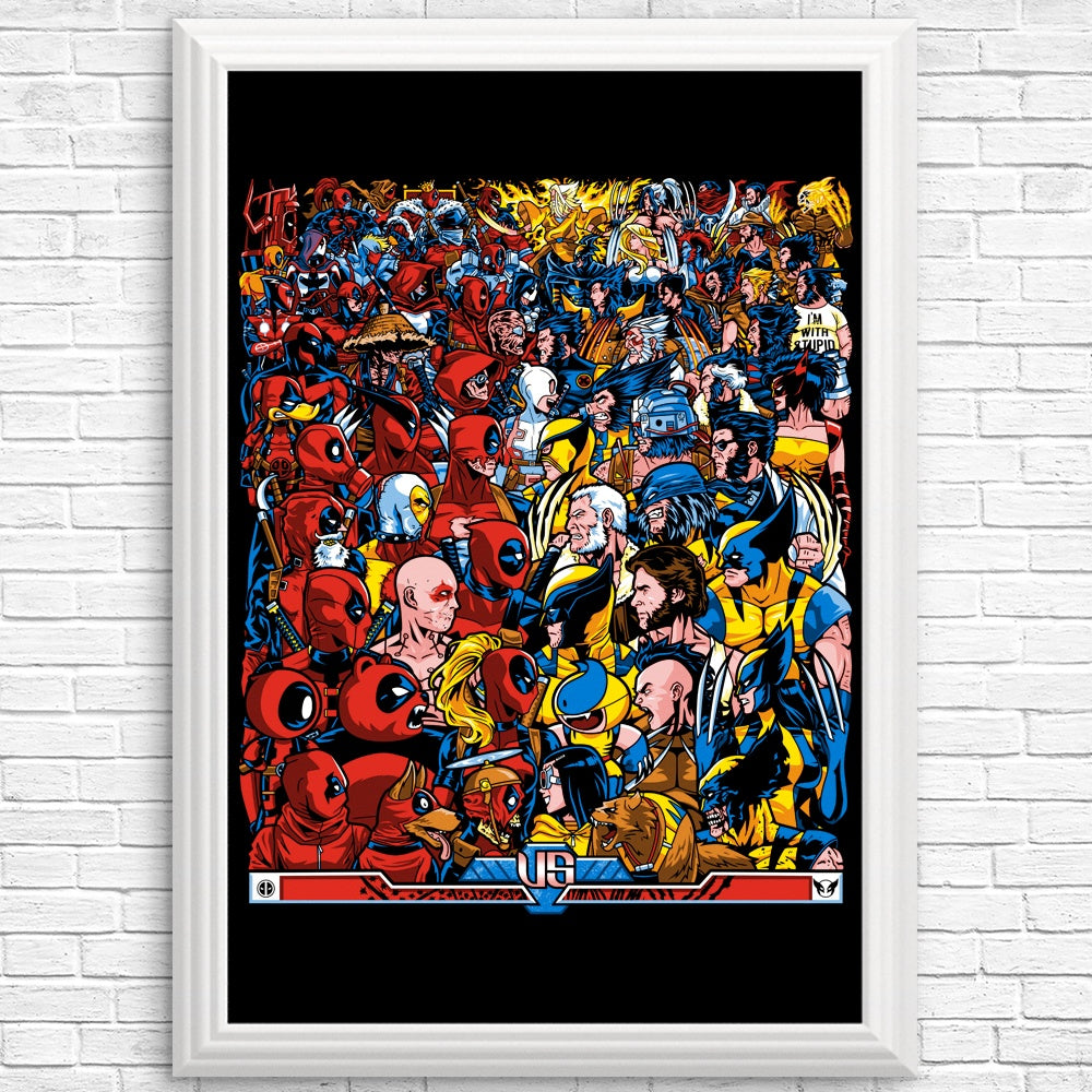 Swords and Claws - Wall Art Posters and Prints