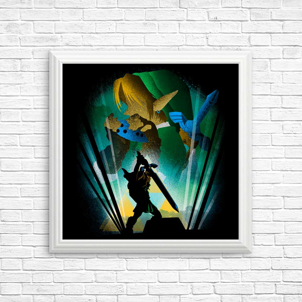 Stunning 'Hero of Time' Posters and Prints by Donnie Illustrations