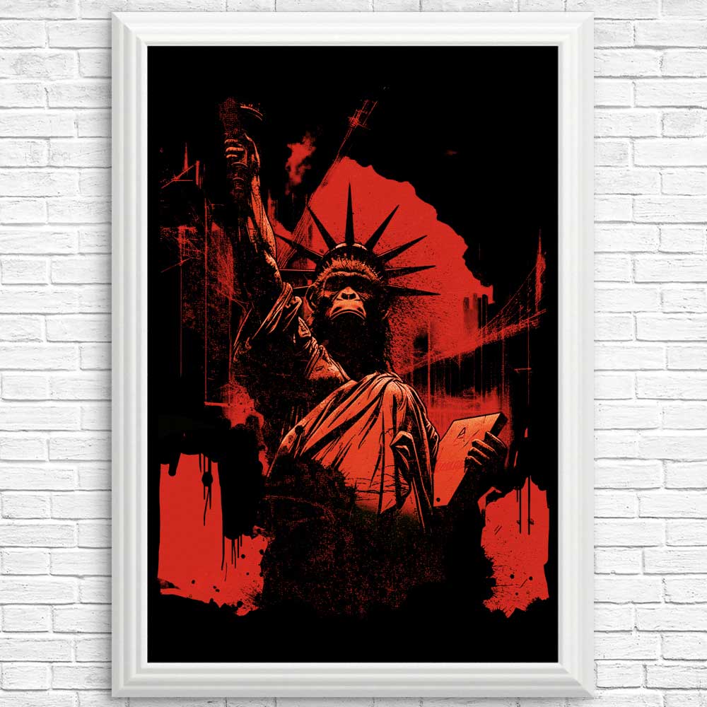 High - Quality Primal Liberty Posters and Prints by Kharmazero