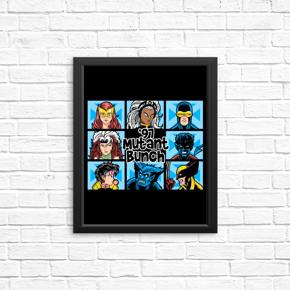 1997 Mutant Bunch High - Quality Posters and Prints