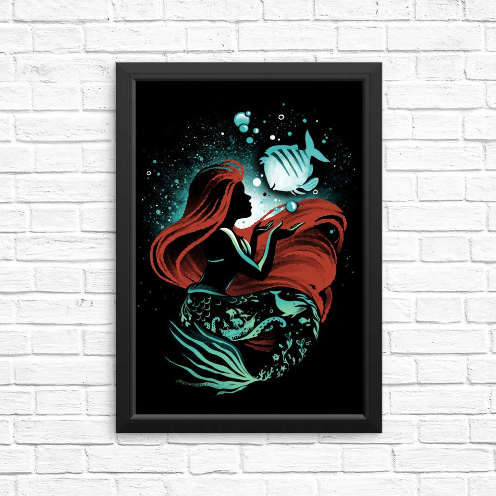 Enchanting Mermaid Song High - Quality Posters & Prints