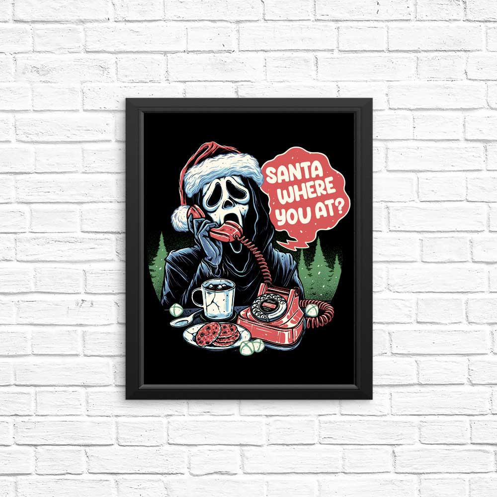 Fun 'Santa Where You At' Posters & Prints by Momma Gorilla