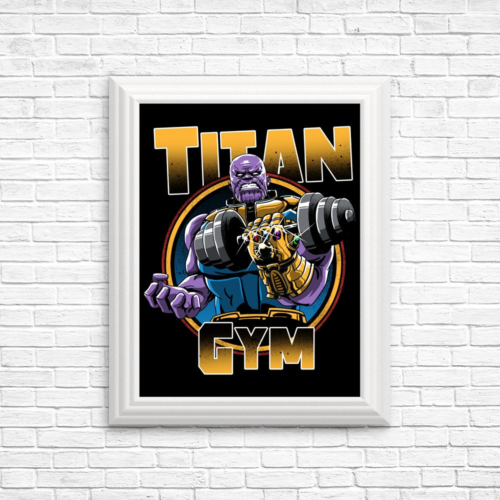 Titan Gym Inspiring Posters and Prints for Your Workout Space