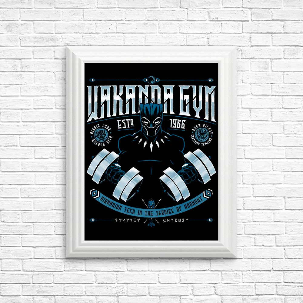 High - Quality Wakanda Fitness Posters and Prints for Your Space