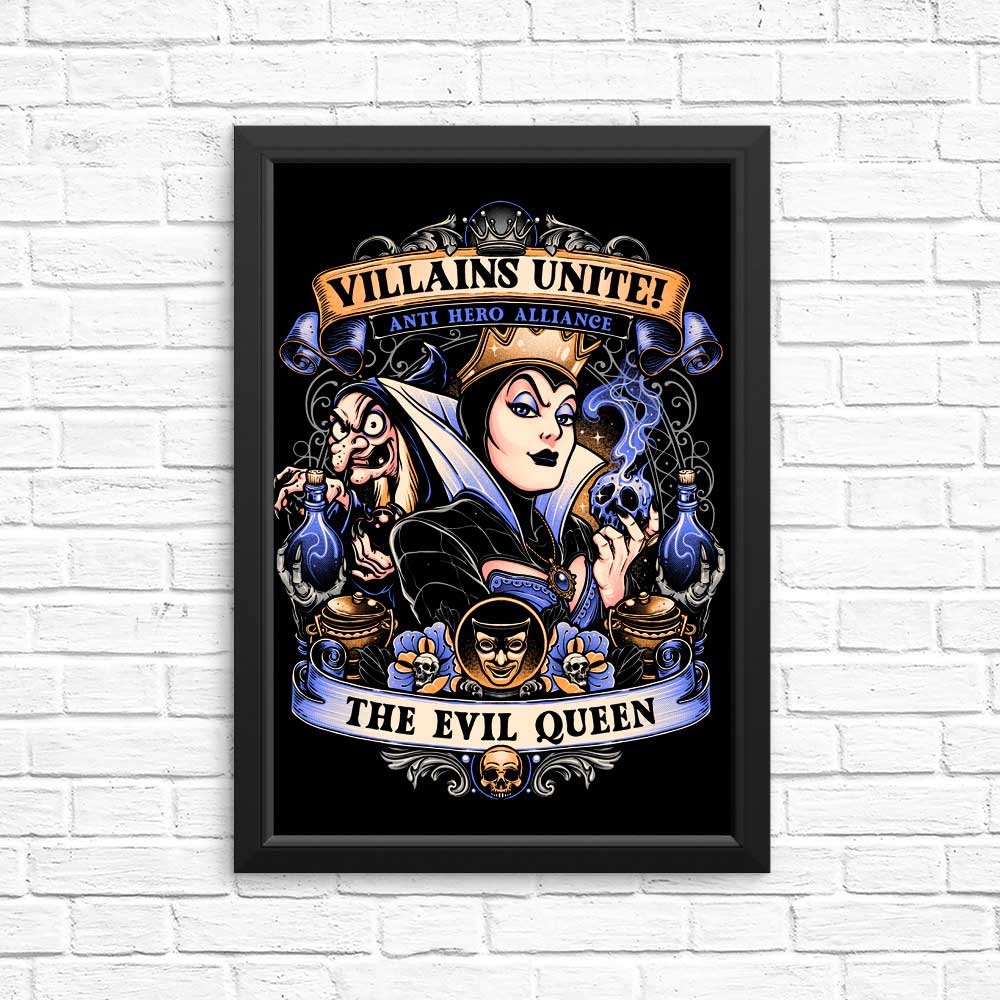 High - quality Evil Queen Posters & Prints from Momma Gorilla