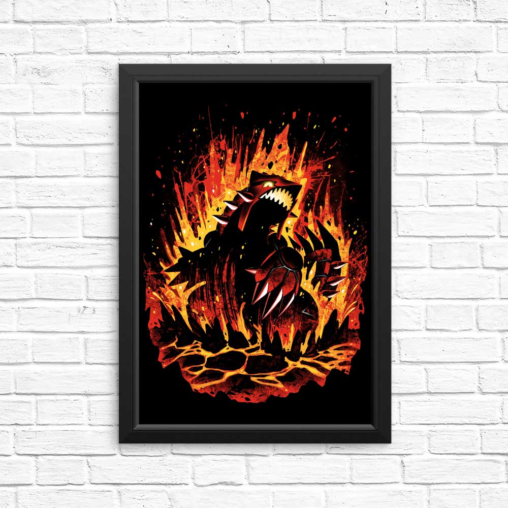 Stunning Magma Cataclysm Posters and Prints
