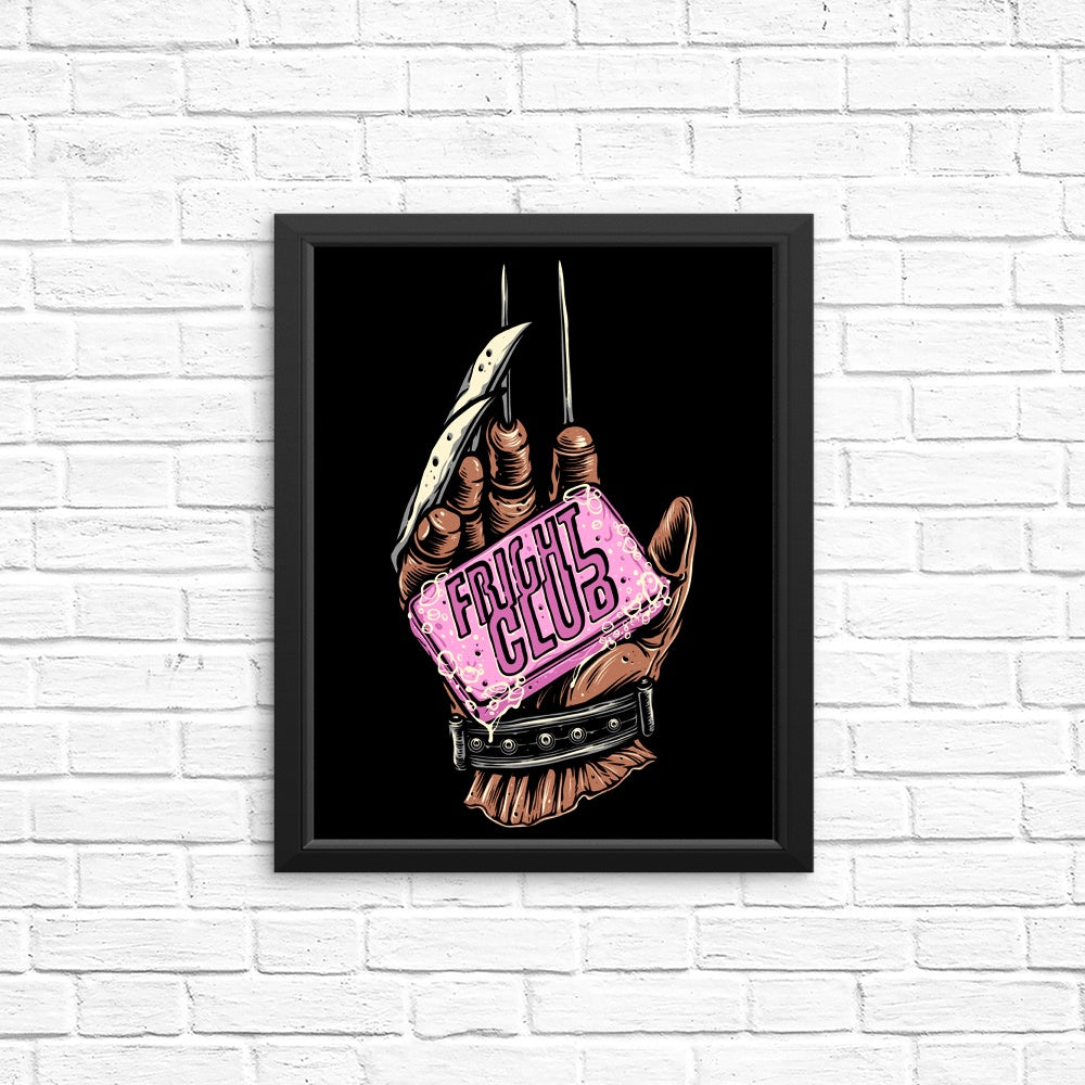 Fright Club - High - Quality Posters and Prints for Wall Decor