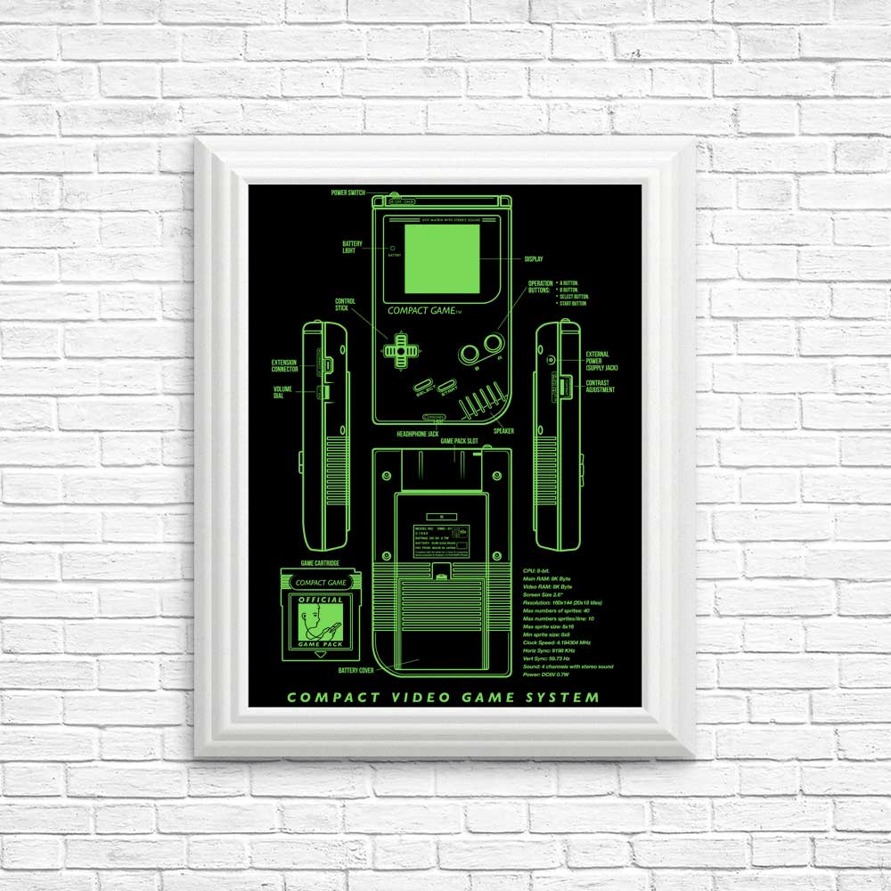 High - Quality Game Kid Posters and Prints from Adam Works