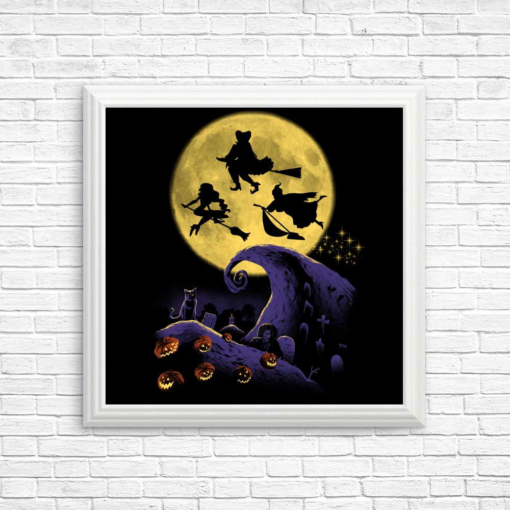 XENOS Nightmare Before Salem Wall Posters and Prints for Home Decor