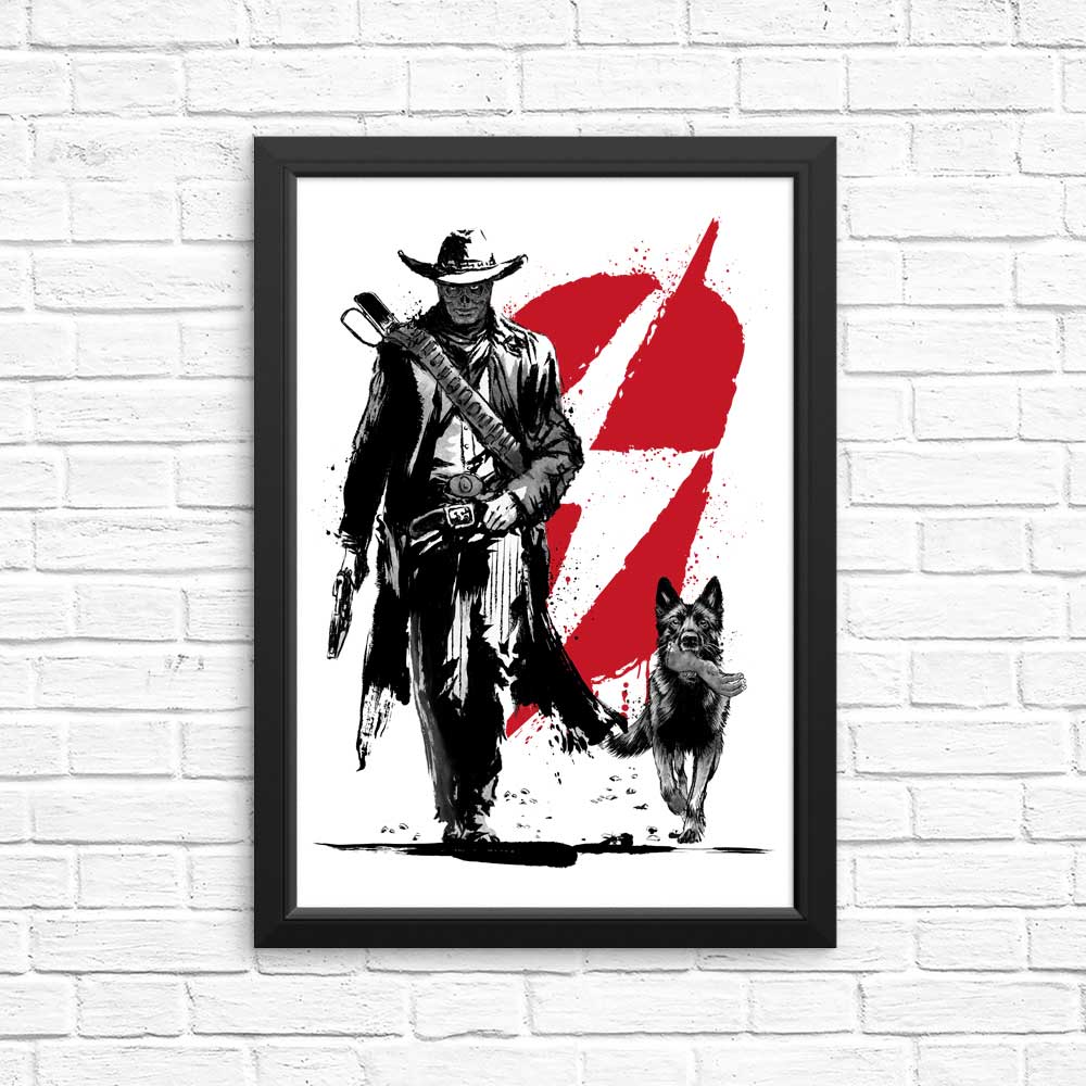 Posters and Prints of the Lone Ghoul and Cub