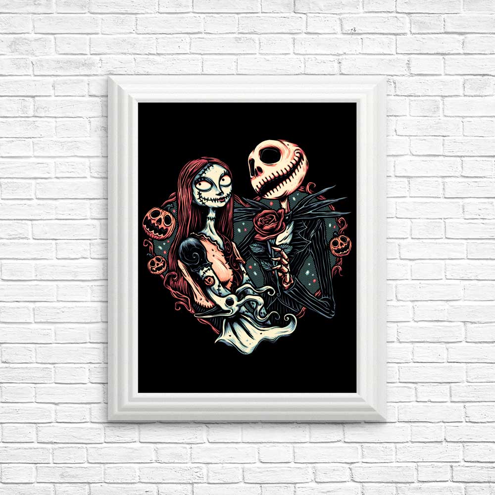 Skeletal Love - Artistic Posters and Prints