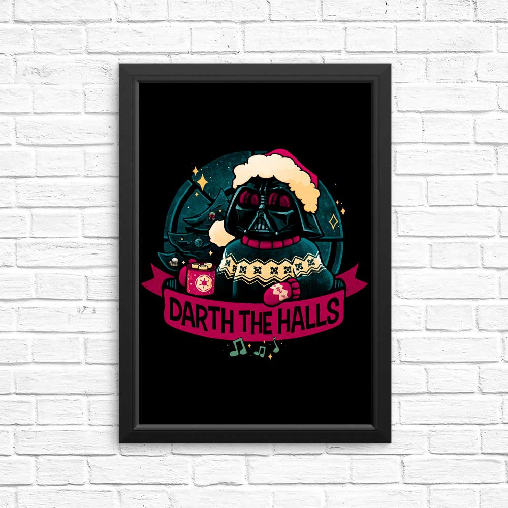 Darth the Halls Wall Posters and Prints Collection