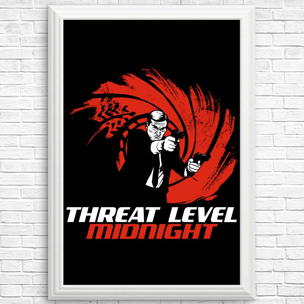 Double O Threat - High - Quality Posters and Prints by CoD Designs