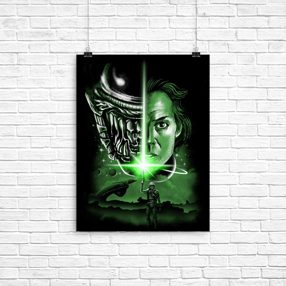 Exclusive 'The Last Alien (Alt)' High - Quality Poster